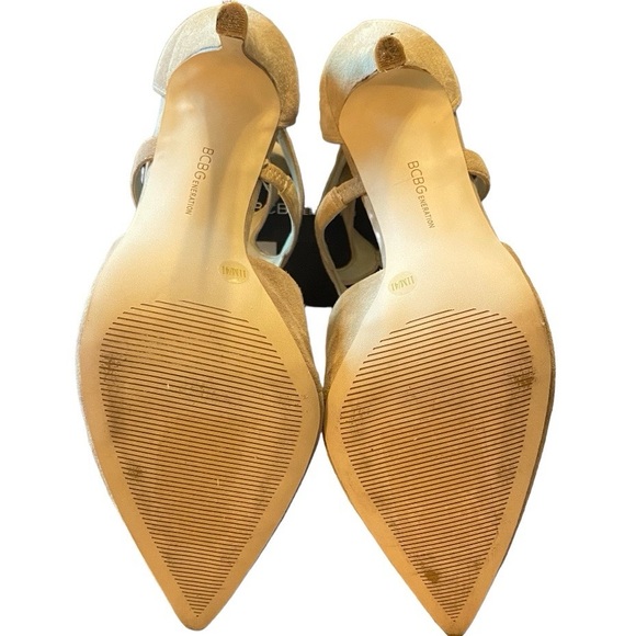 Elegant Strappy Heels in Nude - Picture 6 of 6